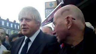 Boris Johnson comes to Edgware