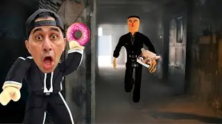 ENTREI EM UMA FÁBRICA ABANDONADA DE DONUTS (Roblox)