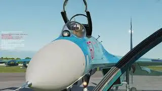 DCS: Работа ОЛС Су-27