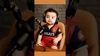baby virat kohli funny video viral shot baby interview