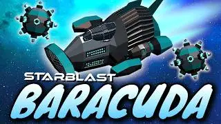 Mines Trap with Baracuda gone funny | STARBLAST.IO