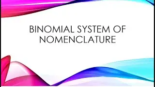 Binomial System of Nomenclature | Rules in Naming Organism | Common Specific Epithet | PHARMACOGNOSY