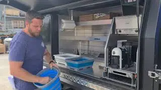 Collapsible Sink, Bucket & Drainer for camping