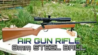 Marble Gun ] airgun SNIPER rifle design 8MM STEEL BALL