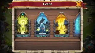 Castle Clash: Opening Fortress Feud Rewards! | Level 5 Talent Chest?