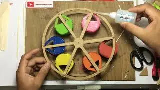 How To Make A Cardboard Ferris Wheel