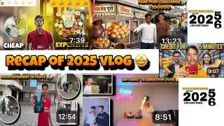 Recap of 2025 vlog 🤩