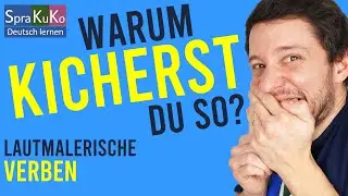Deutsch lernen mit Dialogen | Wortschatz - Geräusche, die ein Mensch erzeugt | Sprakukos DaF-Kanal