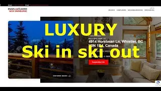 4914 Horstman Lane  - ski in ski out Chalet in Whistler BC