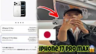 Наконец-то Япония 🇯🇵 ma 17 pro max доступна вайо, но выглядит как рамро лагена 😩@Bishalvlogs302