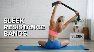 Full Body And Booty Resistance Band Workout - Under 15 minutes.
