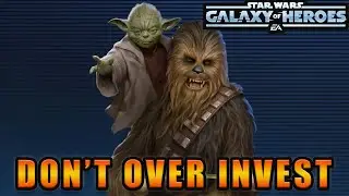 Let&rsquo;s Prepare  -Yoda & Chewie in SWGOH | Mods, Teams & Zetas