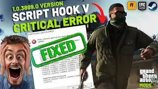 How to FIX Script Hook V Critical Error In 2 MINUTES | July 2026 (rockstar, epic, steam)