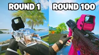 I Played 100 Rounds Using ONLY a 1.0 Scope in Rainbow Six Siege
