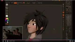 Hair workflow for character - Frozen Disney team - ZSummit 2014