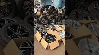 Used alloy wheels market Mayapuri Delhi 🔥
