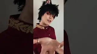 Made a new Catboy oc! Say hello to Zaher! 🌹 #catboy #catboyoc #occosplay