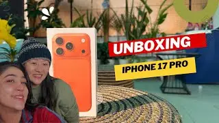 Unboxing iPhone 17 pro , 2026 1st vision completed ! 
