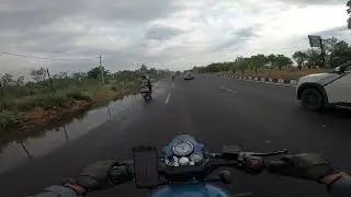 Royal Enfield Classic 350 Ride on NH44 | Post Rain Clean Roads near Karnal