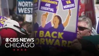 Labor Day protesters tell Trump administration to stay out of Chicago