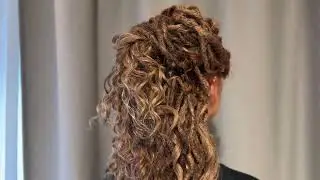 Lockiga syntet dreadlocks