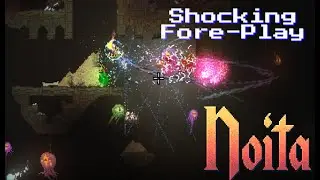 The Electo-Shock Tentacle Kink Whip || Noita 1.0 Advanced Gameplay Tips Full Run Series