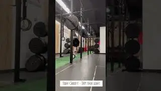 Handstand walk+Back squat+Toes to bar #토론토크로스핏