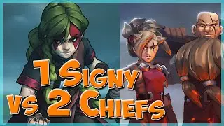 1 Signy vs 2 Chiefs | Snake clan in 1v1 | Northgard