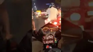 Traffic Lapse #ahmedabad #bike #nh48 #gujarat #road #trends #night #nightdrive #street