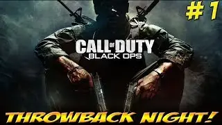 Throwback Night! Call of Duty Black Ops! Part 1 - YoVideogames