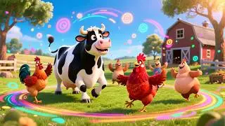 Farmyard Playtime Fun 🐄🌾 Fun Kids Song | Baby&rsquo;s Farm Adventure
