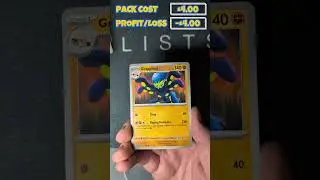 74th Pack - Can I make a profit from 100 packs? #shorts #pokemon #surgingsparks