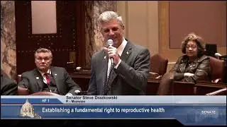January 28, 2023: Senator Drazkowski's closing comments on passage of extreme abortion bill