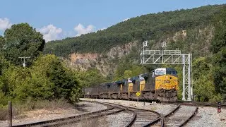 Ex. C&O Clifton Forge Division Railfanning - Moss Run to Charlottesville 8/27-28/2022