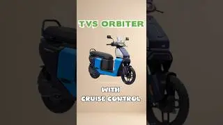 Car like features in scooty? #tvs #orbiter #evscooter