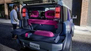 НОВЫЙ Dacia Hipster &mdash; крошечный семейный электромобиль!