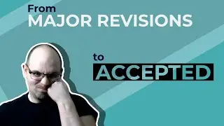 Get your paper accepted. My revision workflow for responding to reviewer comments