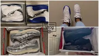 One Mini-Vlog | Four Pairs of Shoes: AJ 11s, AJ 12s, Nike P-6000 & AJ 3 
