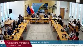 XXIX Sesja Rady Gminy Mniszków