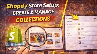 Shopify Store Setup: Create & Manage Collections (Urdu Tutorial 2025)