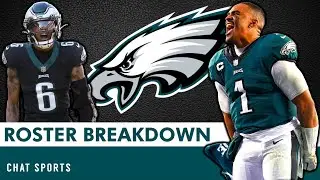 Philadelphia Eagles Depth Chart UPDATES After NFL Roster Cuts & Before NFL Week 1 vs. Patriots