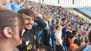 Coventry Boro - Haji Wright goal and celebrations.