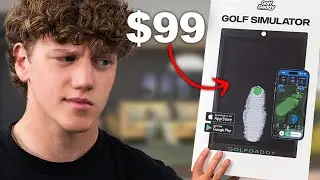 I Tested The $99 Golf Daddy Simulator (Is it TOO cheap?)