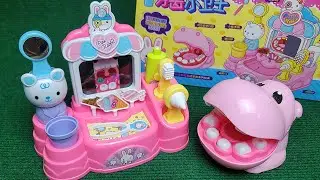 Pink Rabbit Hippo Doctor Set - Satisfying with Unboxing Toys Collection ASMR