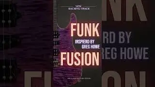 Funk Fusion Backing Track in Cm | Greg Howe&ndash;Inspired (Preview)