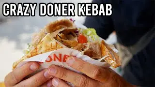 Turkish Street Food Tours in Turkey Doner Kebab Delicious | Ultra HD 4K