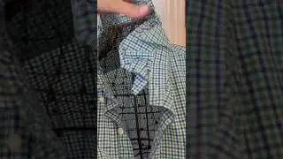 Upcycled men&rsquo;s shirt! #craft #sewing #thrift #upcycle