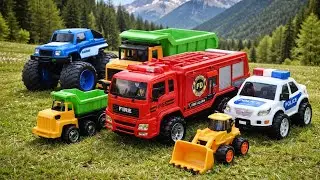 Mencari mainan Mobil Mobilan kawan ketemu banyak mainannya ada truk pasir juga