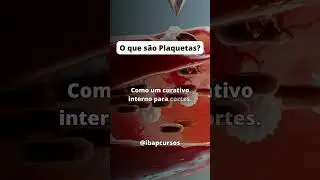 O que s&atilde;o plaquetas? #reels #shorts #fisiologia