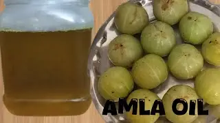 बाज़ार जैसा आँवला तेल घर पर बनाए|बाल झड़ना बंद |Amla Hair Oil Recipe#AmlaOil #HairGrowth#HomemadeOil